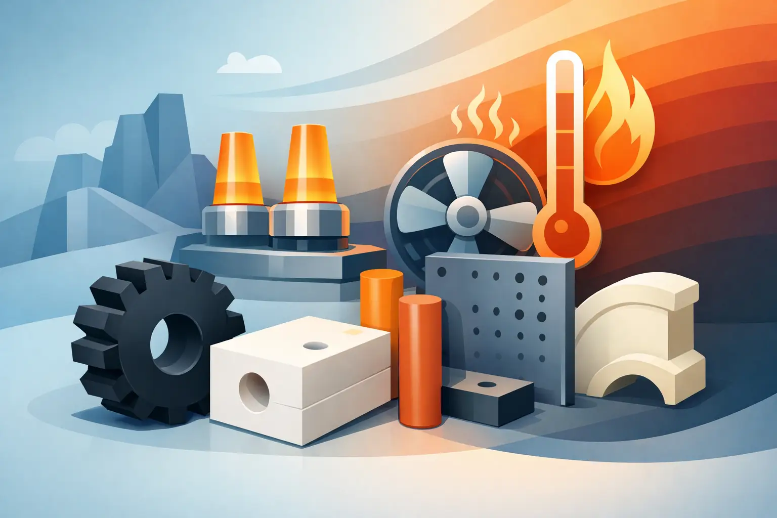 Plásticos de ingeniería para alta temperatura