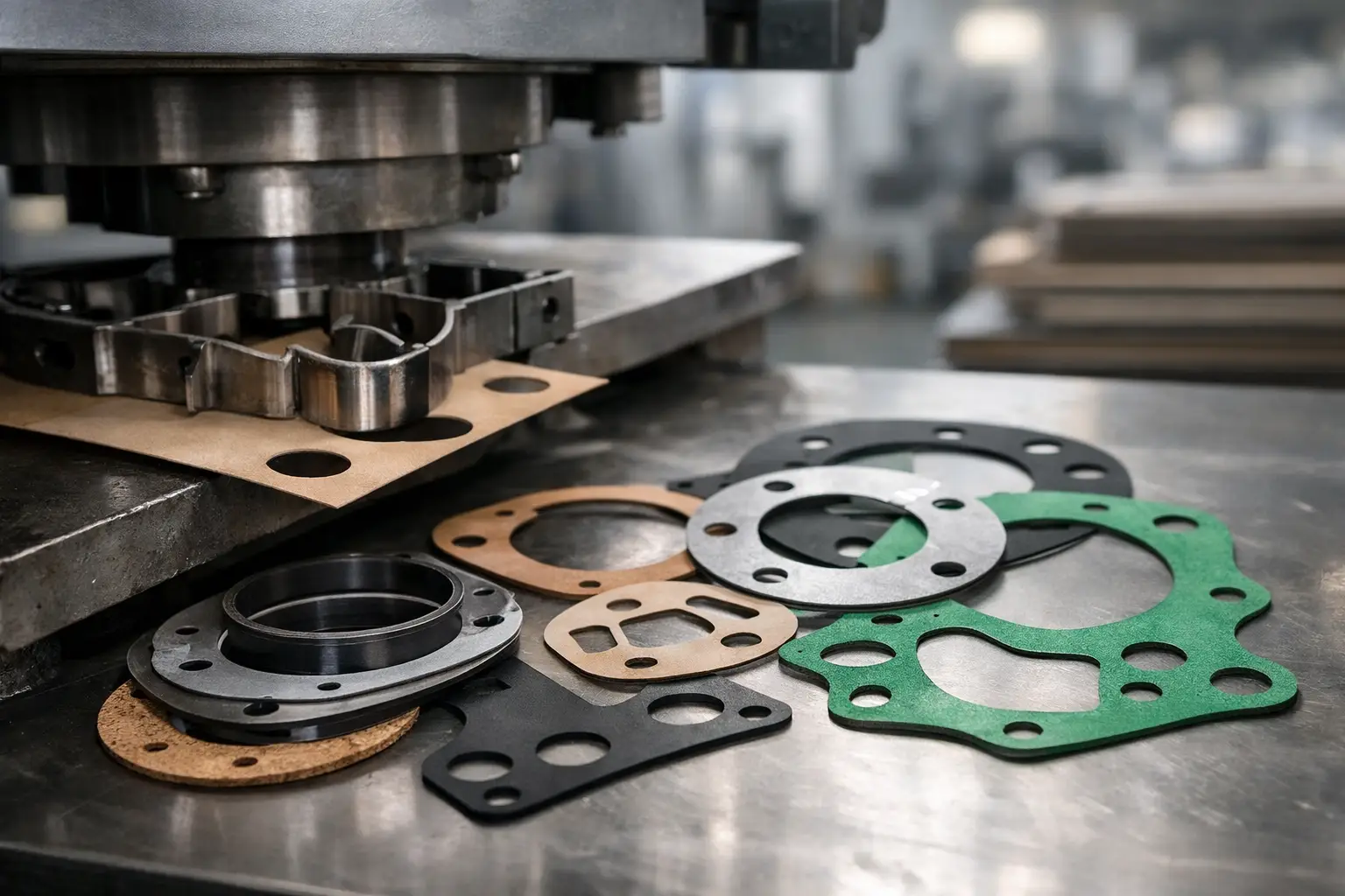 Fabricación de juntas troqueladas industrial