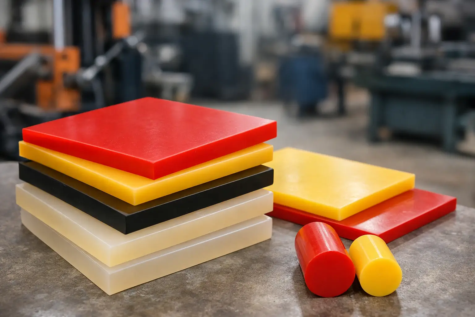 Polyurethane sheets para mantenimiento industrial