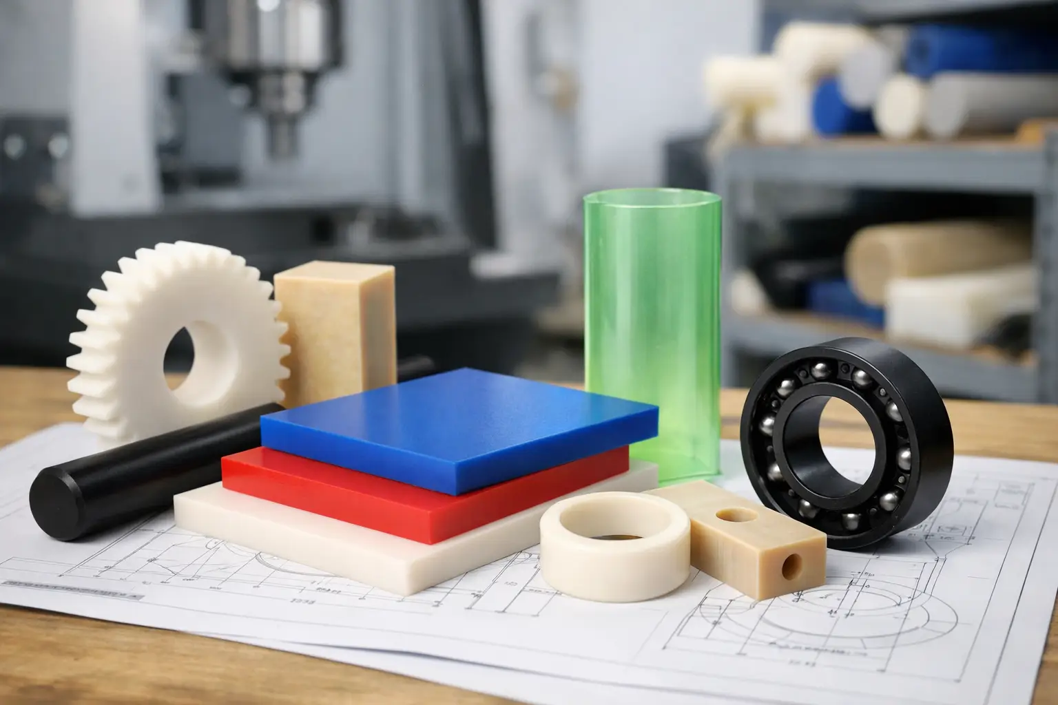 Cómo elegir plásticos técnicos para industria