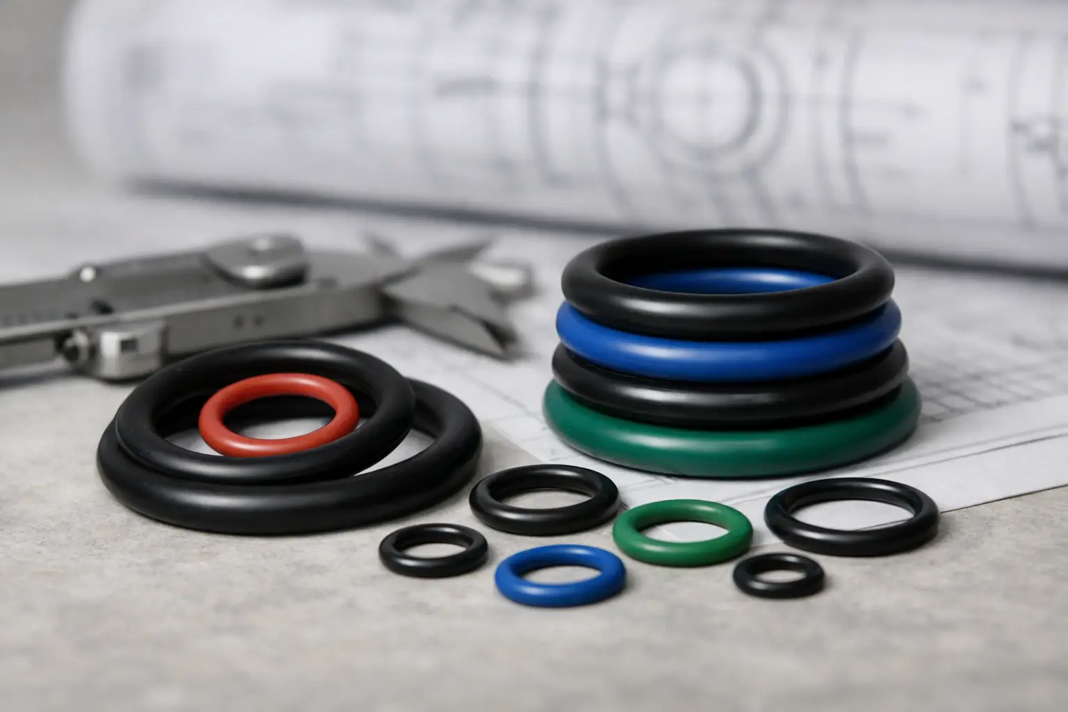 Guía para seleccionar o-rings industriales
