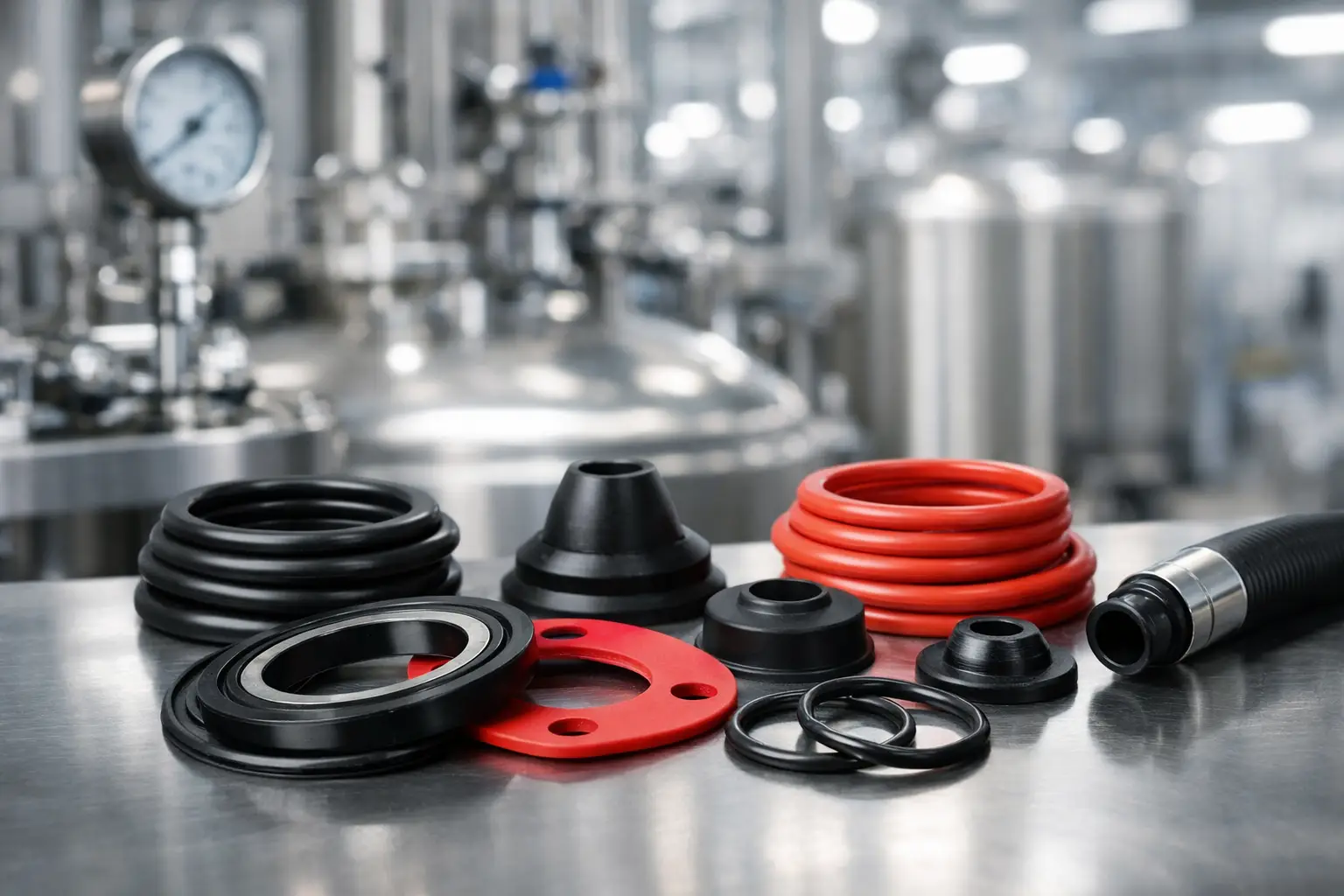 Reseña de elastómeros fluorados industriales