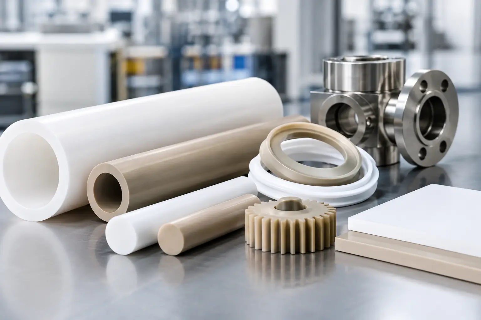 PTFE PEEK industrial para aplicaciones exigentes